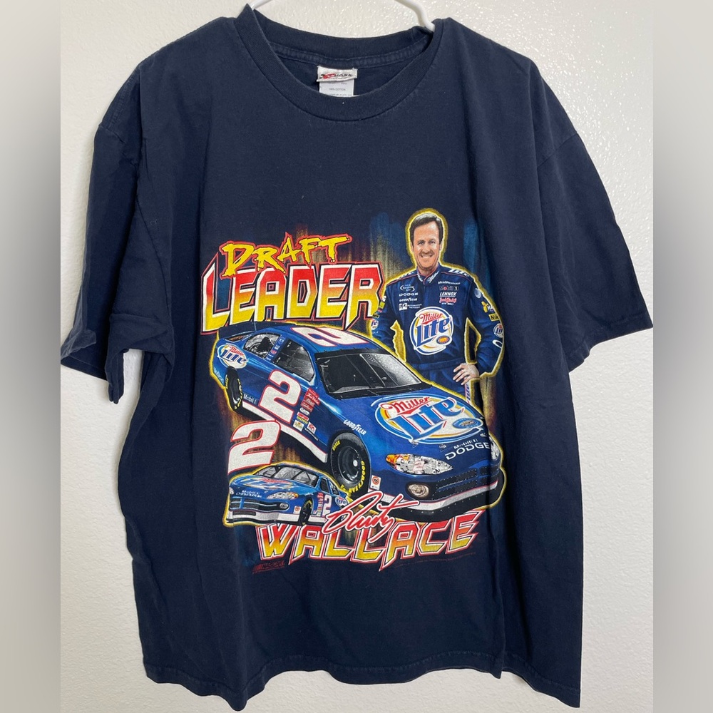 NASCAR Draft Leader Rusty Wallace Graphic Tee
